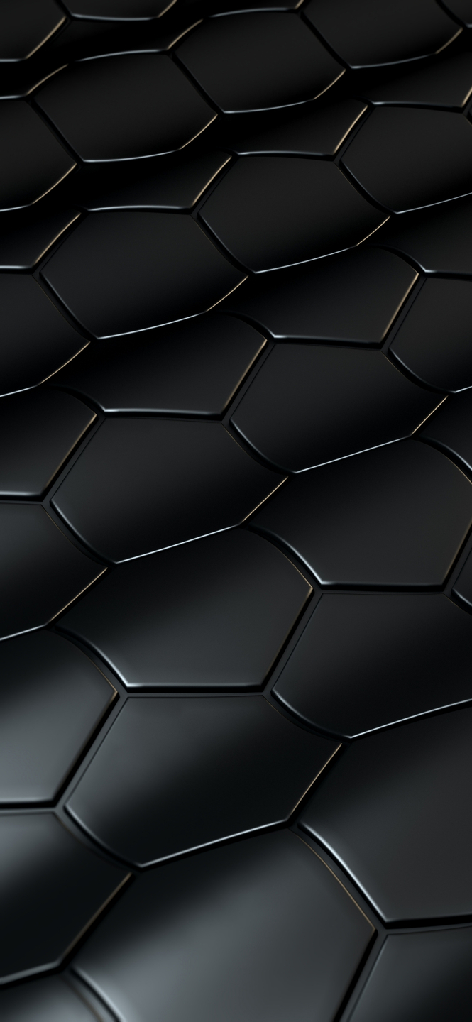 Abstract, Dark, Hexagonal