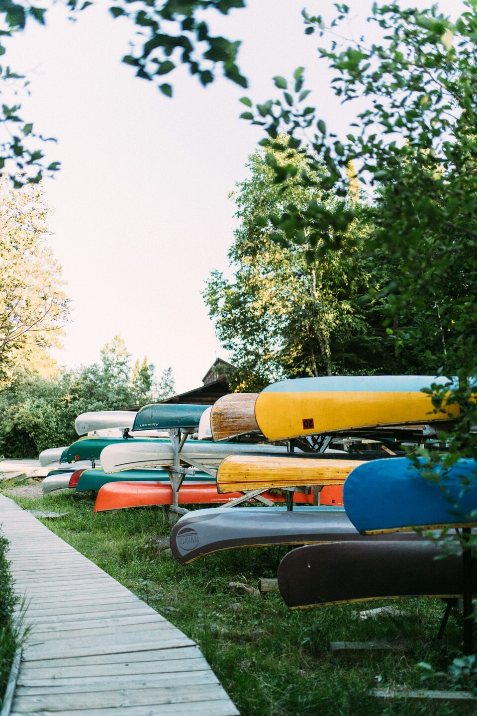 Canoes, Outdoor Setting