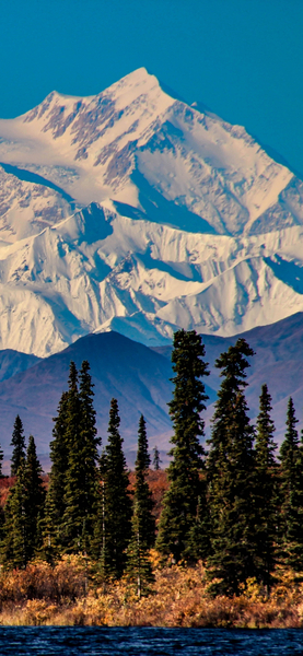 Snowy Mountain Peaks 4K Wallpaper – Aesthetic Nature Background
