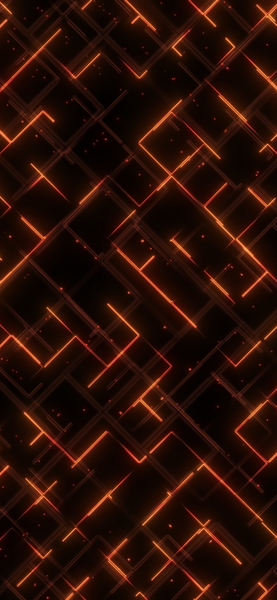 Abstract, Neon-lit, Cityscape