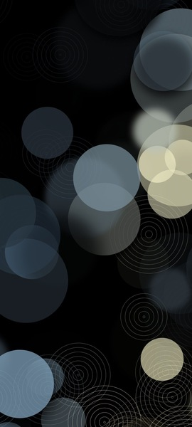Abstract Circles Wallpaper - HD Background