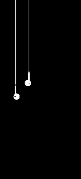 Sleek Minimalist Wallpaper – Space Background, Black and White Design, High