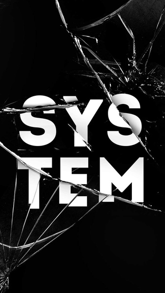 Minimalist Broken Glass Wallpaper for iPhone & Desktop