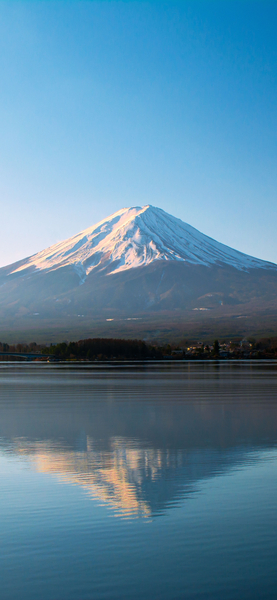 Snow-capped Mountain Peak