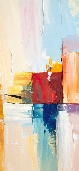 Abstract Art Wallpaper – Colorful Non-Representational Graphic Design