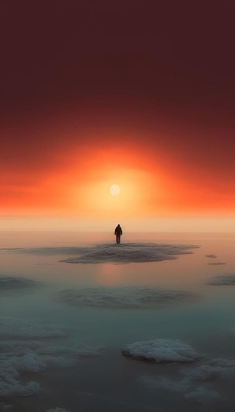 Aesthetic Sunset Wallpaper - iPhone 4K Ultra HD