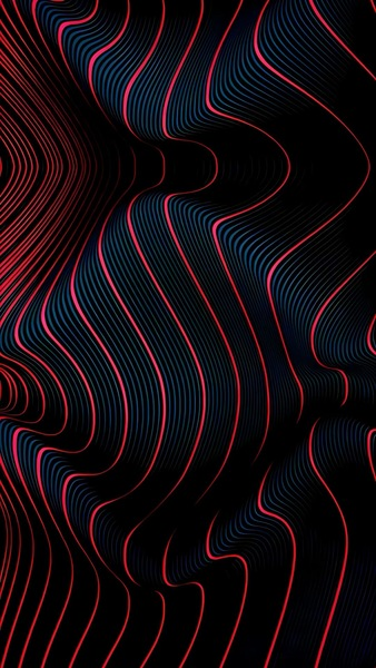 Red and Blue Abstract Wallpaper - Minimalist Aesthetic for Desktop & iPhone 4K