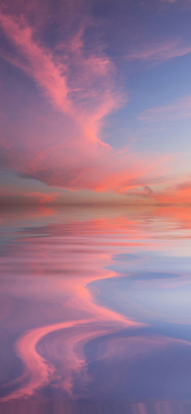 Aesthetic Pink Sunset Wallpaper – iPhone 4K Ultra HD