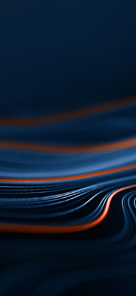Dark Blue and Orange Abstract Wallpaper – Ultra HD Aesthetic Background
