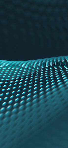 Futuristic Blue Dot Wallpaper – 4K, Ultra HD Background