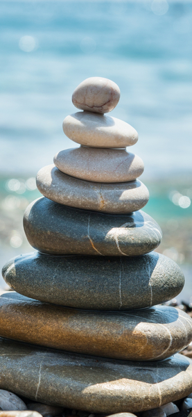 Aesthetic Stone Balance Wallpaper – 4K, HD