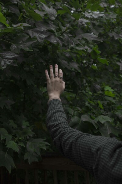 Person Reaching Out